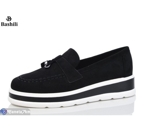 Туфлі жіночі на весну/осінь (8 пар р.36-41) чорний  "Башили"