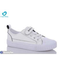 Дитячі кросівки на весну/осінь (8 пар р.24-30) білий  "Comfort-baby"