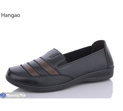 Туфлі жіночі на весну/осінь (8 пар р.37-42) чорний  "LEFRAT"