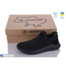 Кросівки жіночі на літо (8 пар р.36-41) чорний  "Restime"