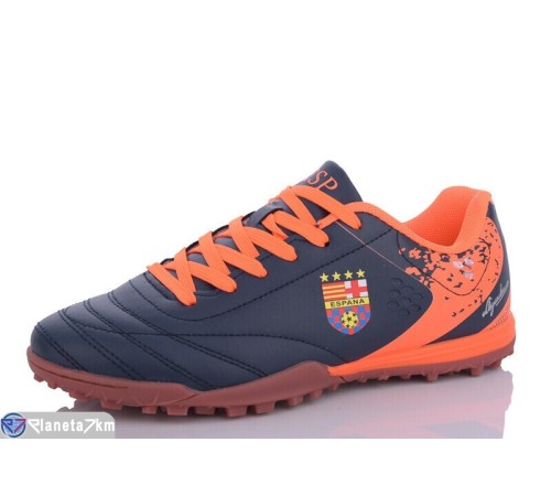 Футбольне взуття дитяче на весну/осінь (8 пар р.36-41) синій  "DEVER"