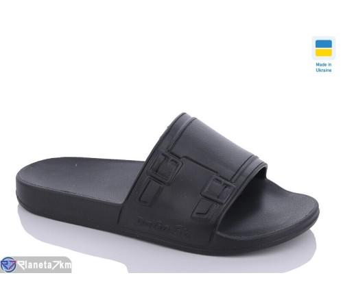 Шлепки чоловічі на літо (8 пар р.41-45) чорний  "Korka"