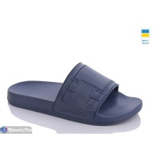 Шлепки чоловічі на літо (8 пар р.41-45) синій  "Korka"
