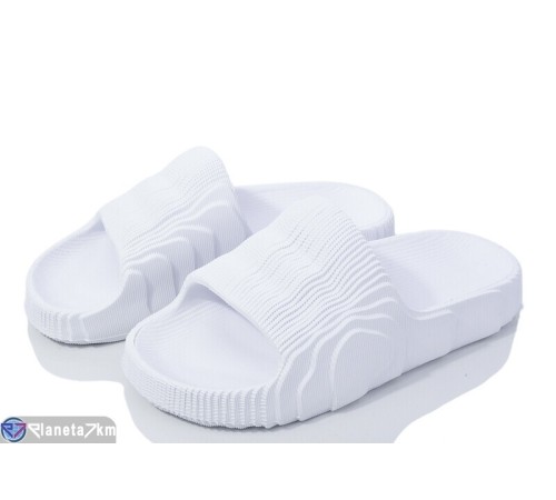 Шлепки жіночі на літо (8 пар р.40-45) білий  "LULI"