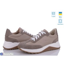 Кросівки жіночі на весну/осінь (6 пар р.37-41) коричневий  "FOX"