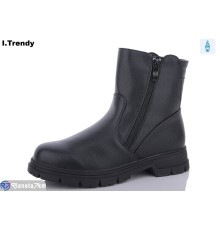 Черевики жіночі на весну/осінь (8 пар р.36-41) чорний  "Trendy"