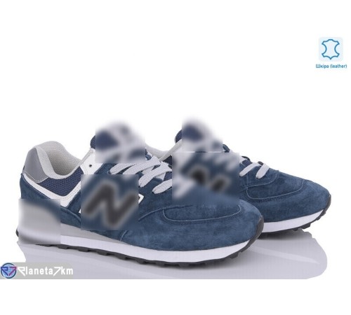 Кросівки чоловічі на весну/осінь (8 пар р.41-46) синій  "DAMAR"