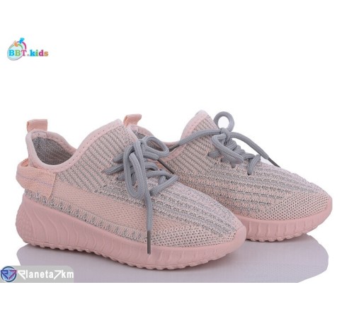 Дитячі кросівки на літо (12 пар р.26-31) рожевий  "BBT"