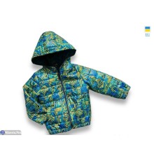 Дитяча куртка на весну/осінь (4 шт. р.сетка S-XL) синій  "Alina"