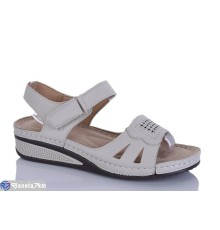 Босоніжки жіночі на літо (8 пар р.40-43) бежевий  "Asito"