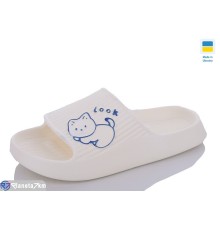 Шлепки жіночі на літо (8 пар р.36-41) білий  "Korka"
