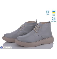 Черевики жіночі на весну/осінь (6 пар р.36-40) сірий  "FANio"