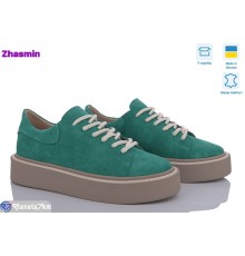 Кросівки жіночі на весну/осінь (6 пар р.36-40) зелений  "Zhasmin"