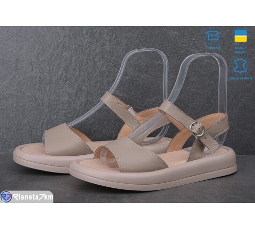 Босоніжки жіночі на літо (6 пар р.36-40) коричневий  "Linda"