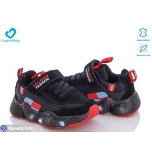 Дитячі кросівки на весну/осінь (5 пар р.26-30) чорний  "Comfort-baby"