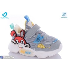 Дитячі кросівки на весну/осінь (6 пар р.22-26) сірий  "Comfort-baby"