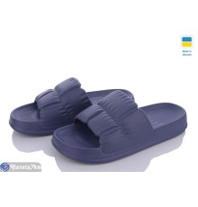 Шлепки жіночі на літо (6 пар р.36-41) синій  "Ladmir"