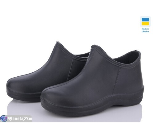 Калоші жіночі на весну/осінь (6 пар р.37-41) чорний  "Gelena" Калоші жіночі на весну/осінь (6 пар р.37-41) чорний  "Gelena"