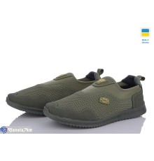 Кросівки чоловічі на весну/осінь (6 пар р.41-45) хакі  "OLLA"