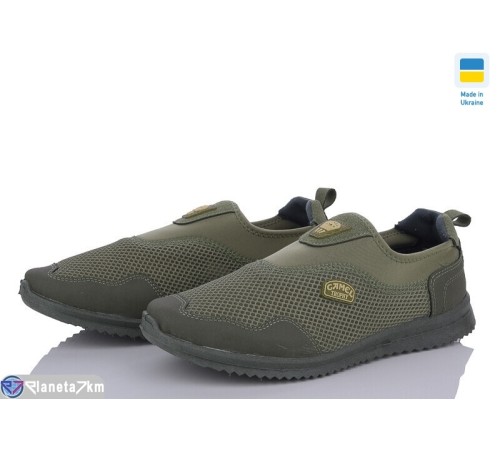 Кросівки чоловічі на весну/осінь (6 пар р.41-45) хакі  "OLLA"