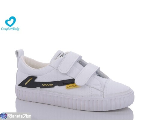 Дитячі кеди на весну/осінь (8 пар р.31-37) білий "Comfort-baby" Дитячі кеди на весну/осінь (8 пар р.31-37) білий "Comfort-baby"