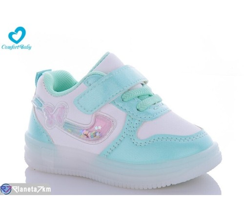 Дитячі кросівки на весну/осінь (6 пар р.21-25) зелений "Comfort-baby" Дитячі кросівки на весну/осінь (6 пар р.21-25) зелений "Comfort-baby"