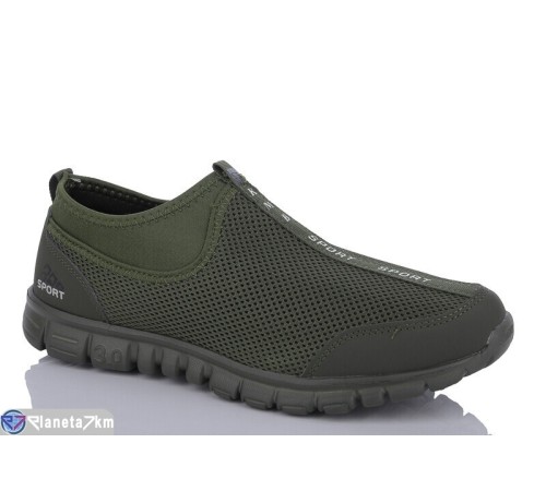 Кросівки чоловічі на літо (8 пар р.41-46) зелений  "KOMBO"