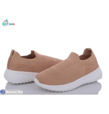 Дитячі кросівки на літо (12 пар р.32-37) коричневий  "BBT"