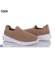 Кросівки жіночі на літо (6 пар р.36-41) коричневий  "FDEK"