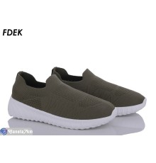 Кросівки жіночі на літо (6 пар р.36-41) хакі  "FDEK"