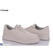 Кросівки жіночі на весну/осінь (8 пар р.36-41) бежевий  "Trendy"