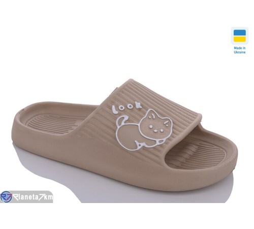 Шлепки жіночі на літо (8 пар р.36-41) коричневий "INPIRE" Шлепки жіночі на літо (8 пар р.36-41) коричневий "INPIRE"