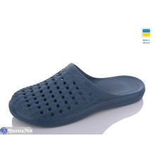 Шлепки жіночі на літо (6 пар р.36-41) синій  "INPIRE"