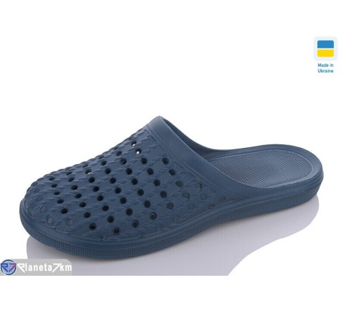 Шлепки жіночі на літо (6 пар р.36-41) синій  "INPIRE"