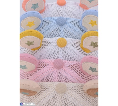 Дитяча кепка на літо (5 шт. р.сетка 48-50) мікс  "CAROLLA"