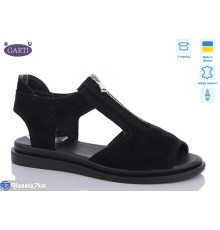 Босоніжки жіночі на літо (6 пар р.36-40) чорний  "Garti"