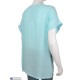 Блузка жіноча на літо (4 шт. р.сетка XL-4XL) блакитний  "Kalabok"