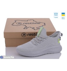 Кросівки жіночі на літо (8 пар р.36-41) сірий  "Restime"