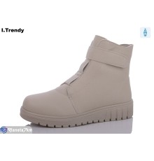 Черевики жіночі на весну/осінь (8 пар р.37-42) бежевий  "Trendy"