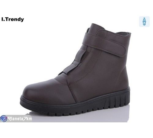 Черевики жіночі на весну/осінь (8 пар р.37-42) коричневий "Trendy" Черевики жіночі на весну/осінь (8 пар р.37-42) коричневий "Trendy"