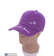 Кепка жіноча на весну/осінь (3 шт. р.сетка 56-59) фіолетовий  "CAROLLA"