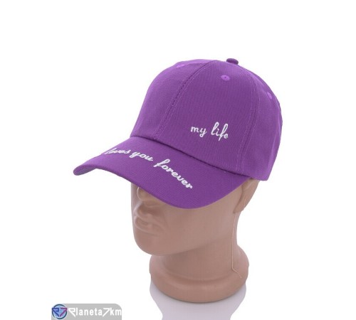 Кепка жіноча на весну/осінь (3 шт. р.сетка 56-59) фіолетовий  "CAROLLA"