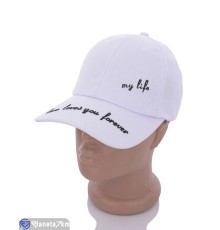 Кепка жіноча на весну/осінь (3 шт. р.сетка 56-59) білий  "CAROLLA"