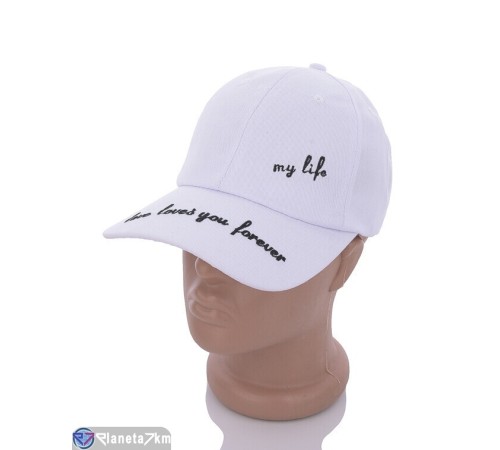 Кепка жіноча на весну/осінь (3 шт. р.сетка 56-59) білий  "CAROLLA"