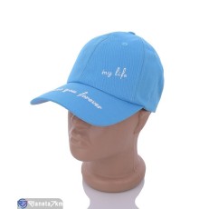 Кепка жіноча на весну/осінь (3 шт. р.сетка 56-59) синій  "CAROLLA"