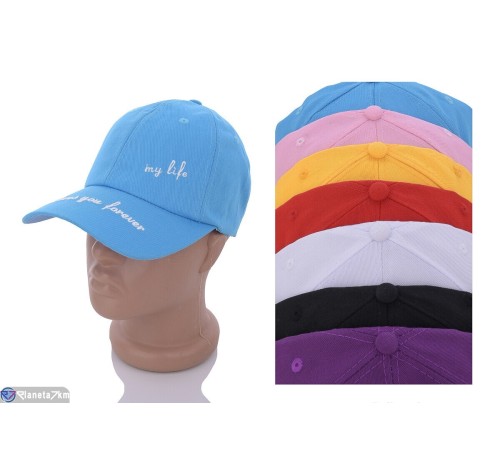 Кепка жіноча на весну/осінь (5 шт. р.сетка 56-59) мікс  "CAROLLA"