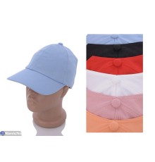 Кепка жіноча на літо (5 шт. р.сетка 56-59) мікс  "CAROLLA"