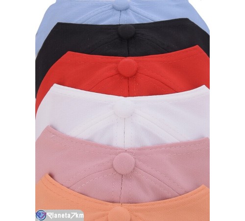 Кепка жіноча на літо (5 шт. р.сетка 56-59) мікс  "CAROLLA"