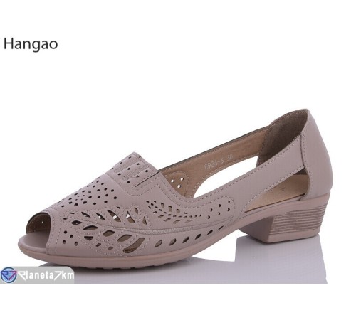 Босоніжки жіночі на весну/осінь (8 пар р.37-42) бежевий  "LEFRAT"