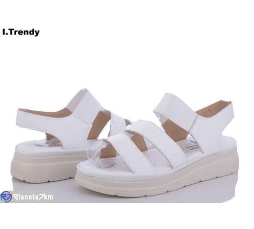 Босоніжки жіночі на літо (8 пар р.36-41) білий "Trendy" Босоніжки жіночі на літо (8 пар р.36-41) білий "Trendy"
